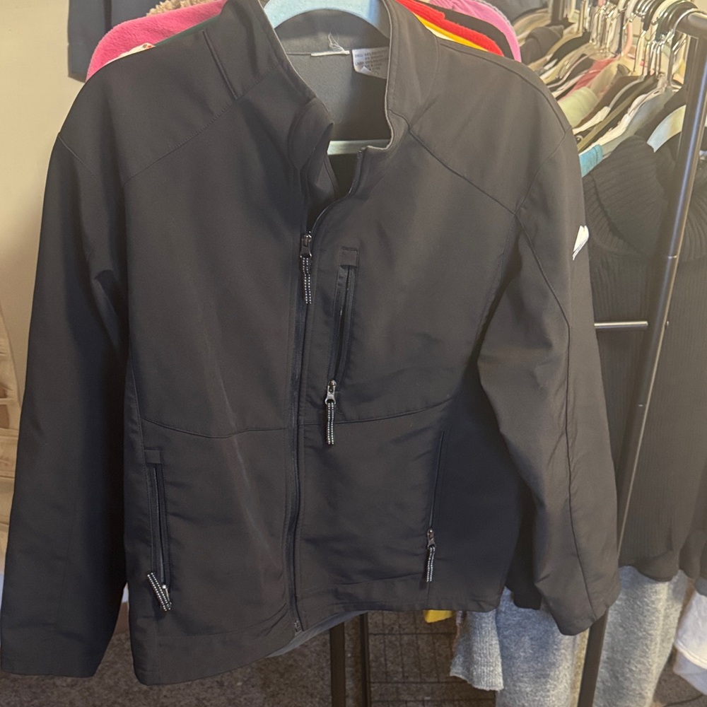 Black Zip-Up Jacket